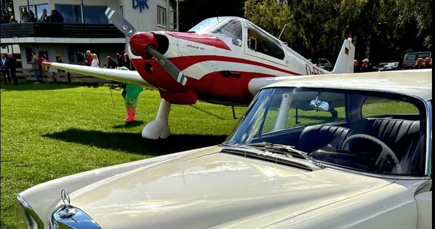 Flugzeug mit Benz